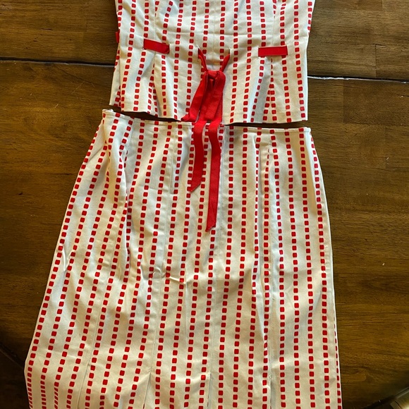 Vintage Noviello-Bloom two piece - needs a small repair - Picture 5 of 6